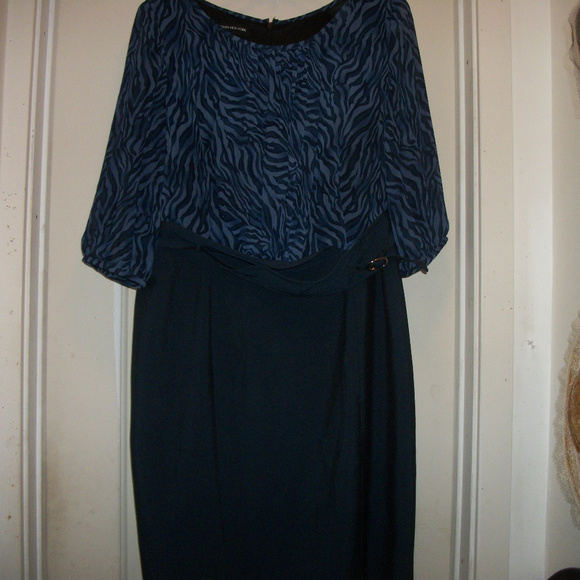 OFFICE GODDESS RETRO 90S LOOK OFFICE DRESS JONES NY 16 - Picture 1 of 5